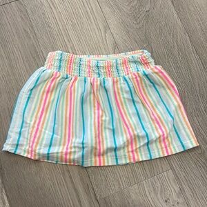 Colorful Pinstripe skort